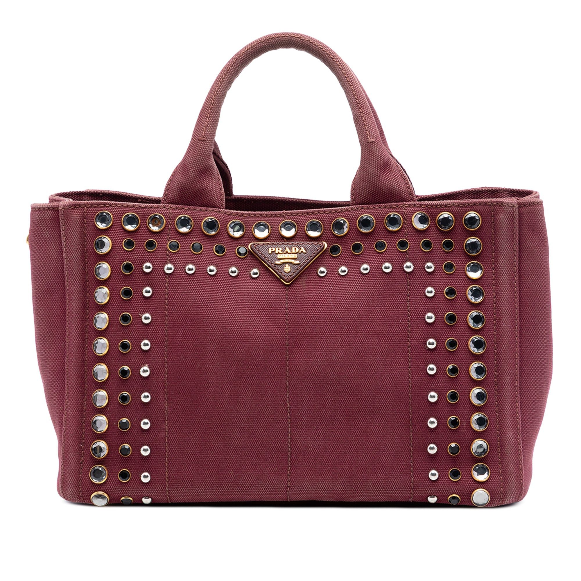 Prada Small Canvas Canapa Bijoux Satchel Size ONE SIZE - 1 Thumbnail