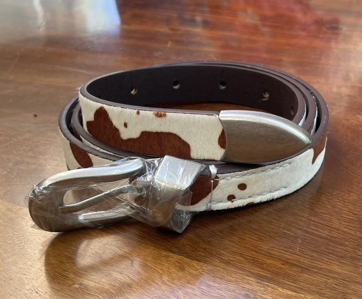 Other Cowhide leather belt Size ONE SIZE - 5 Thumbnail