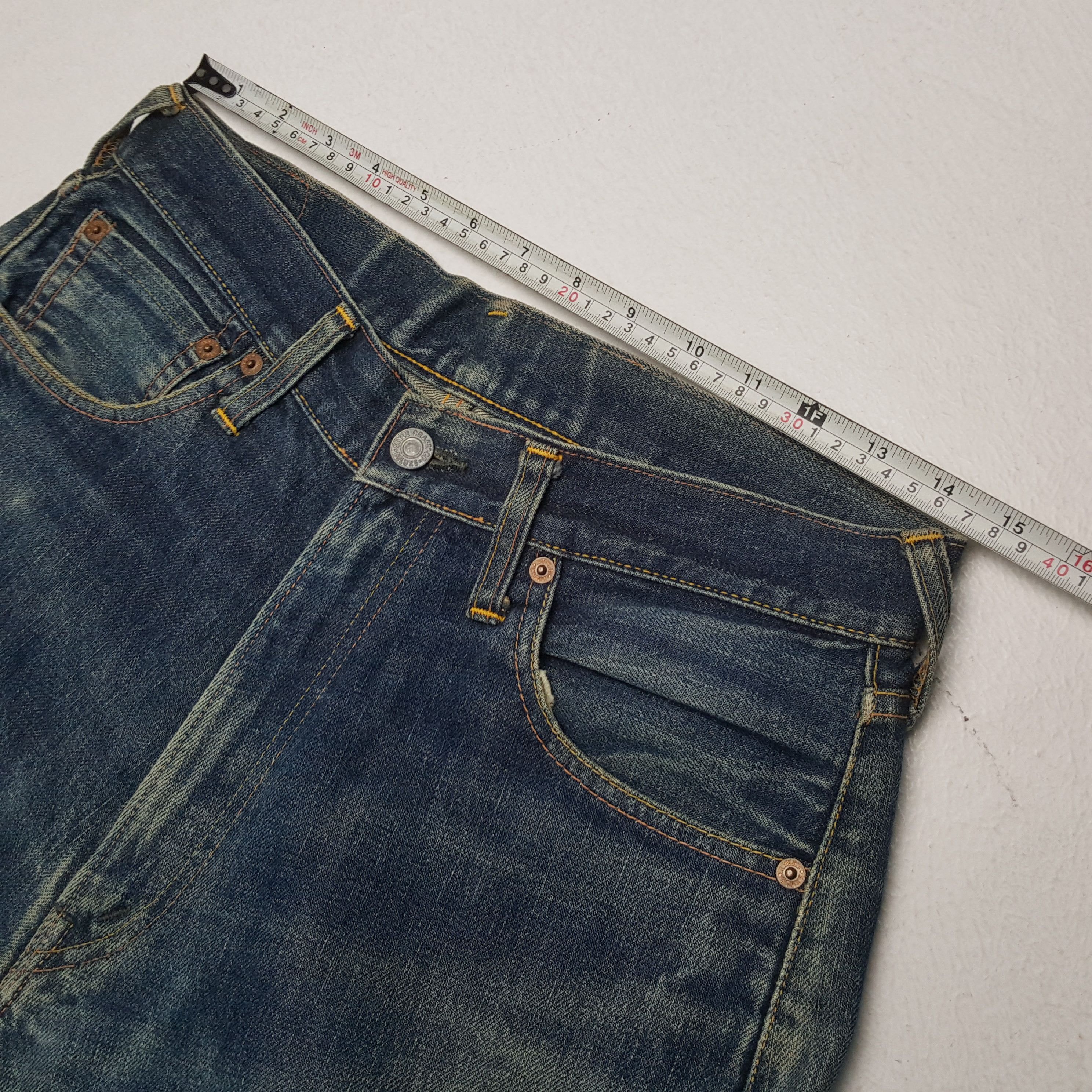 Evisu × Japanese Brand × Vintage Vintage EVIS Japanese Brand Daicock Custom Style Jeans Size US 29 - 7 Thumbnail