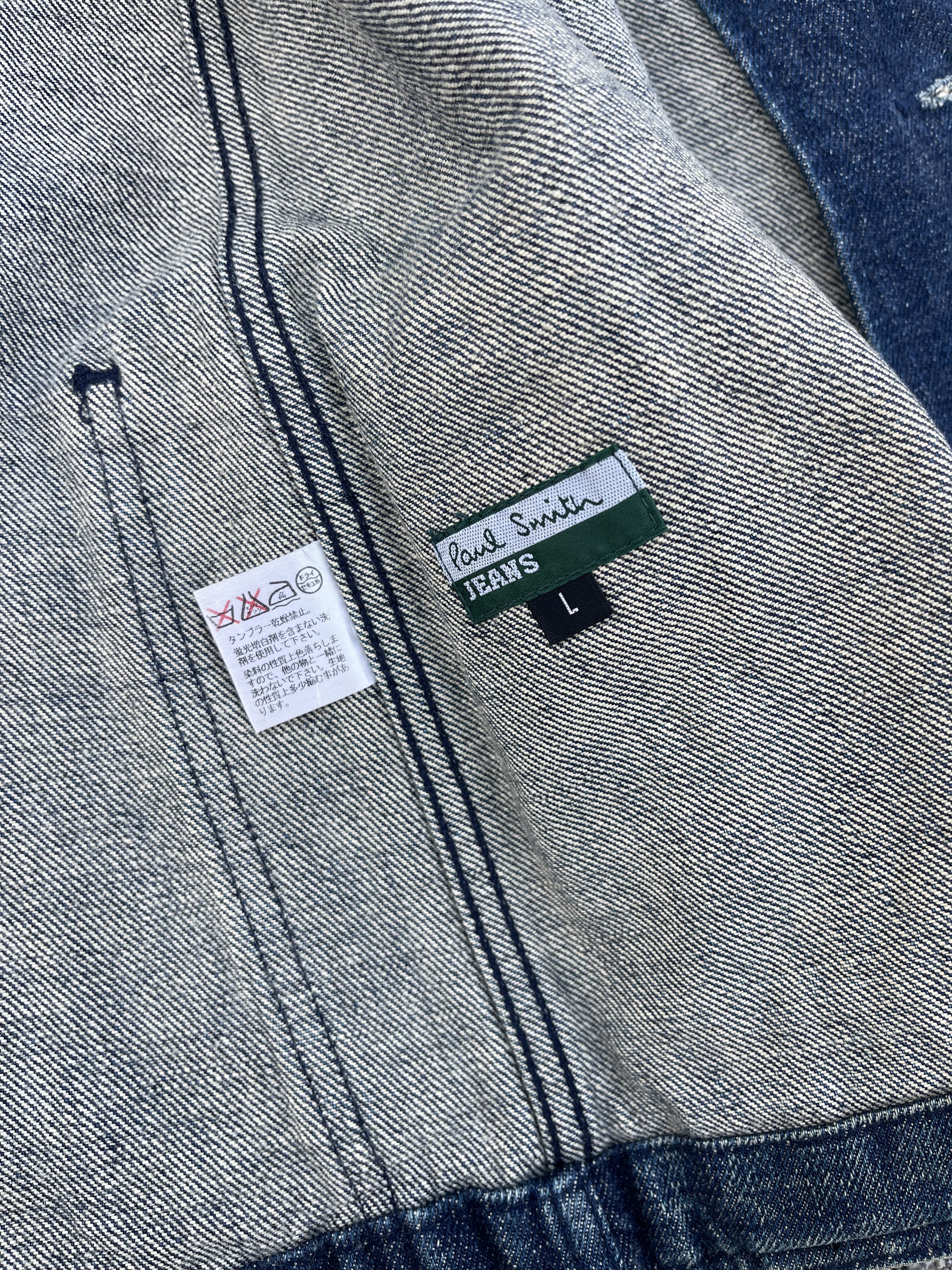 Paul Smith Vtg Paul Smith Denim Chore Jacket Size US L / EU 52-54 / 3 - 7 Thumbnail