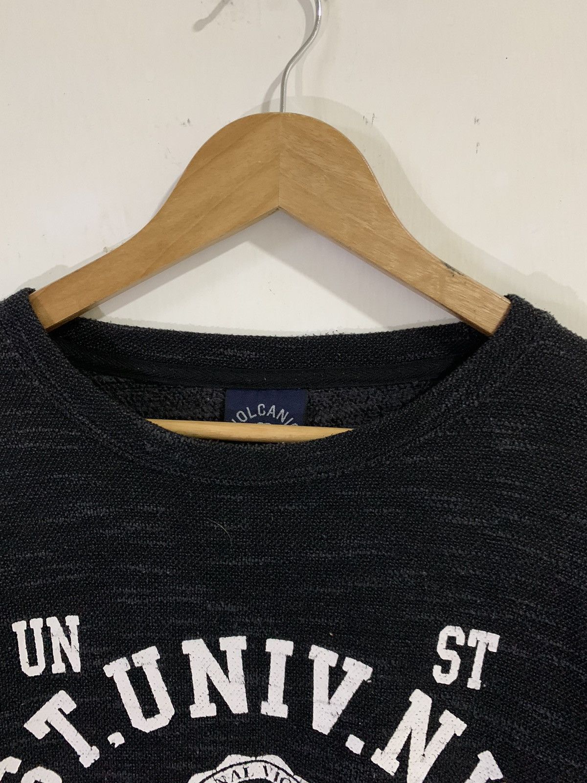 Japanese Brand Volcanic St. Univ. Ny Sweatshirt Size US L / EU 52-54 / 3 - 5 Thumbnail