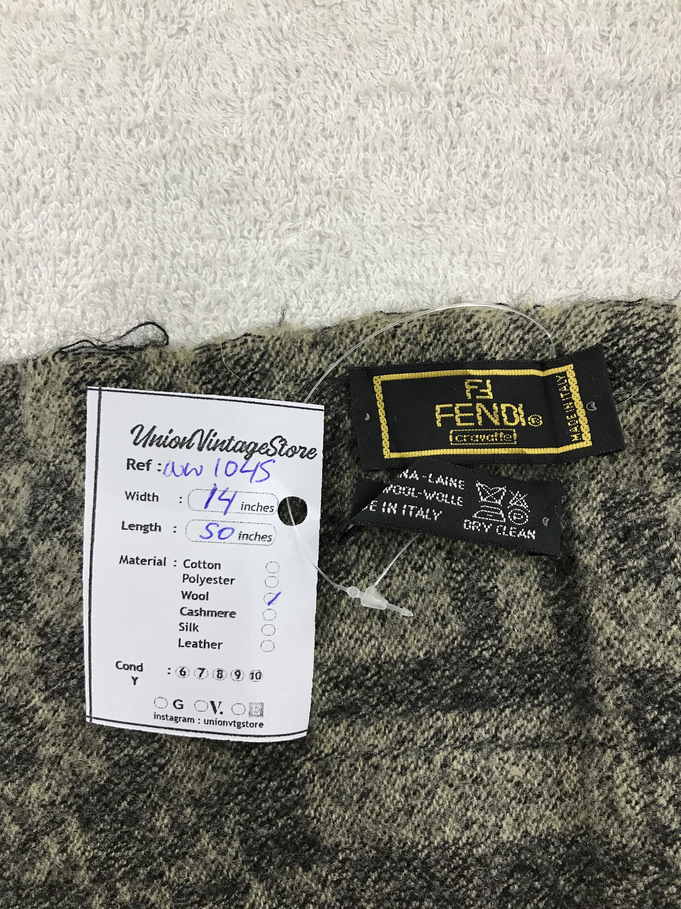 Vintage Fendi Scarf / Muffler / Neckwear Size ONE SIZE - 4 Thumbnail