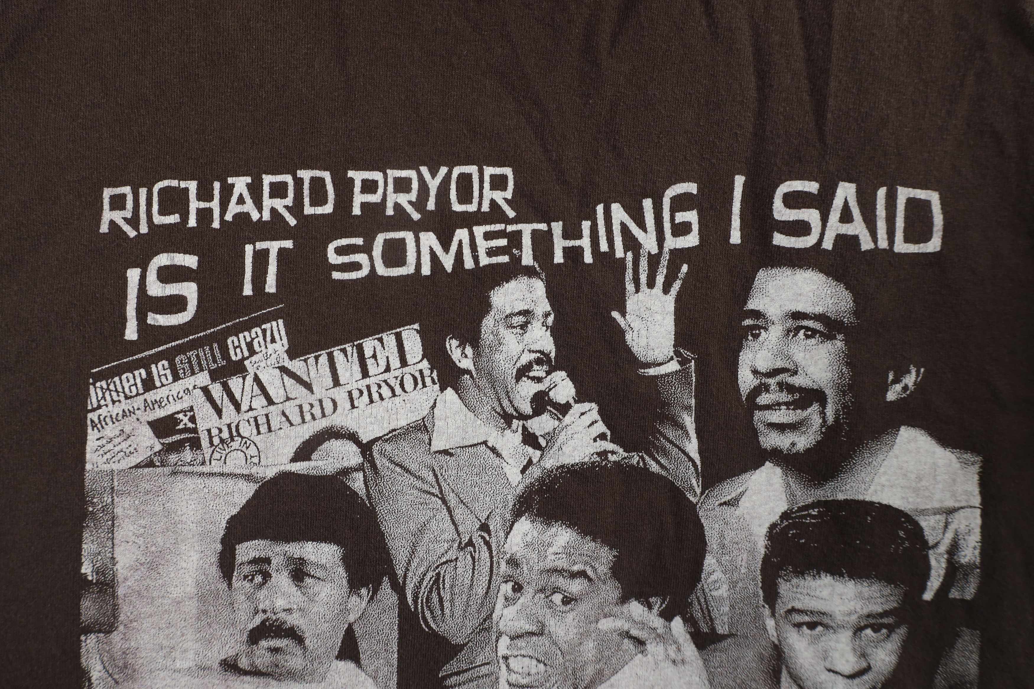 Vintage Vintage Y2K Pryor Is It Something I Said Comedian T-Shirt Size US XL / EU 56 / 4 - 5 Thumbnail