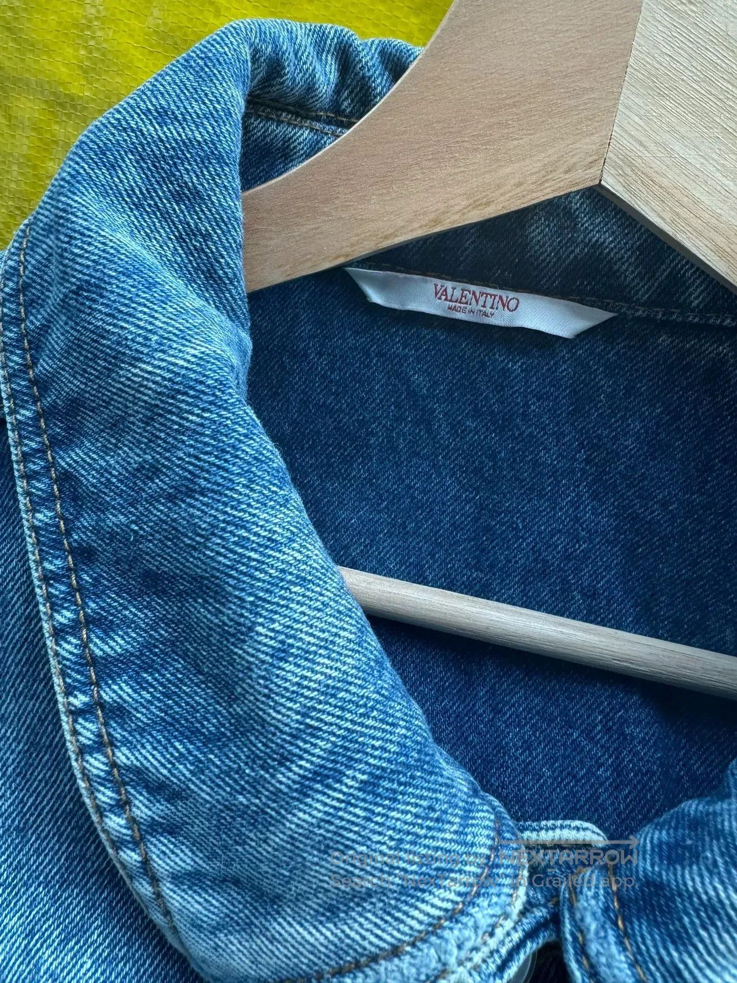 Valentino Valentino VLogo Denim Jacket Oversize. Size US XL / EU 56 / 4 - 4 Thumbnail