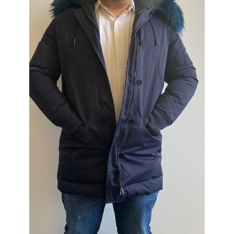 Kenzo Manteau bleu Kenzo Size US M / EU 48-50 / 2 - 1 Thumbnail
