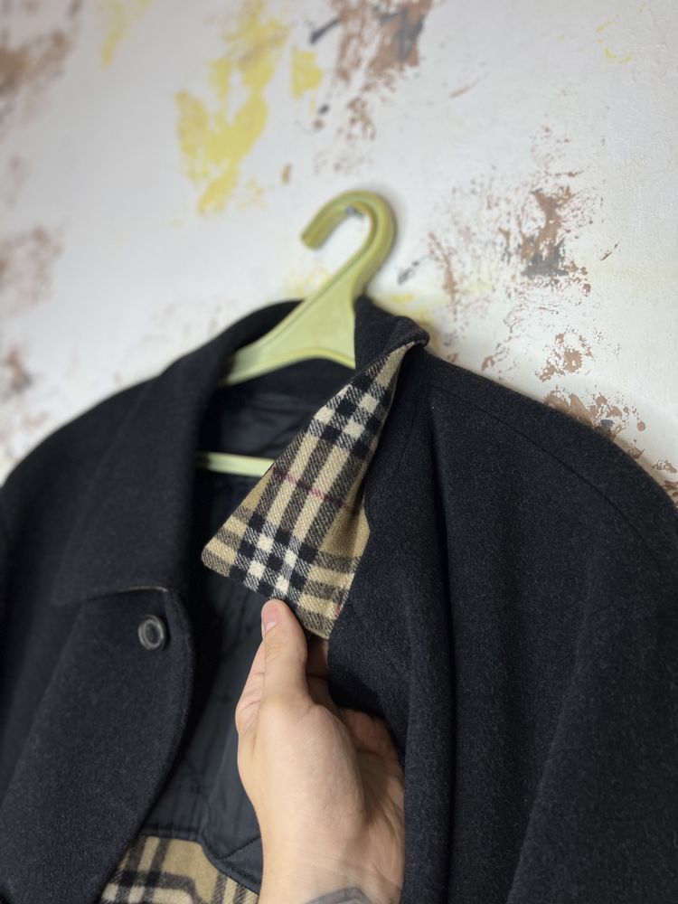 Burberry Vintage Burberry Wool Cashemere Coat Size US L / EU 52-54 / 3 - 7 Thumbnail