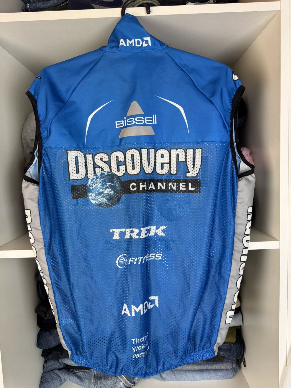 Nike Nike Discovery Channel Cycling Lightweight Vest Size US S / EU 44-46 / 1 - 18 Thumbnail