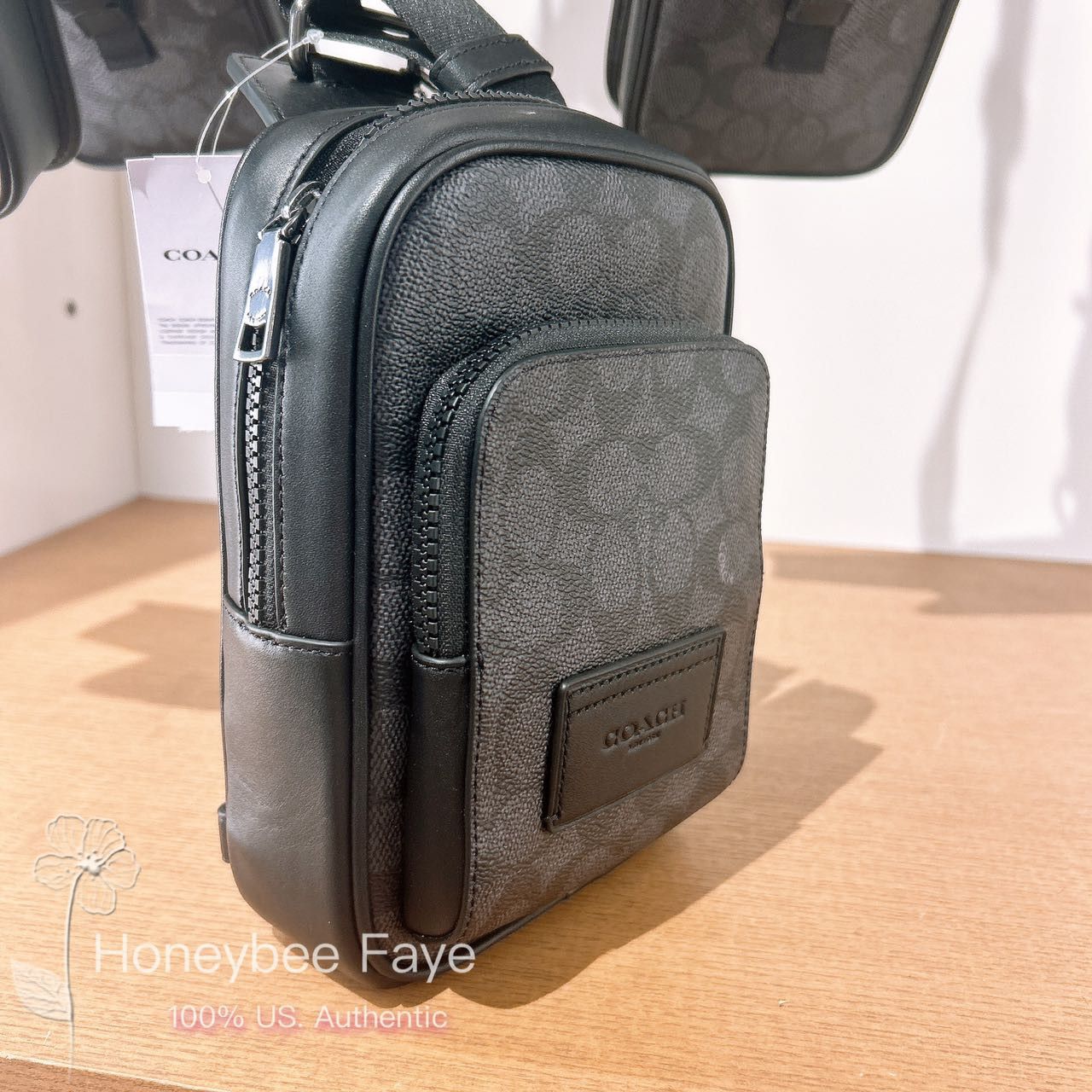 Coach Racer Sling Pack In Signature CV763 Size ONE SIZE - 10 Thumbnail