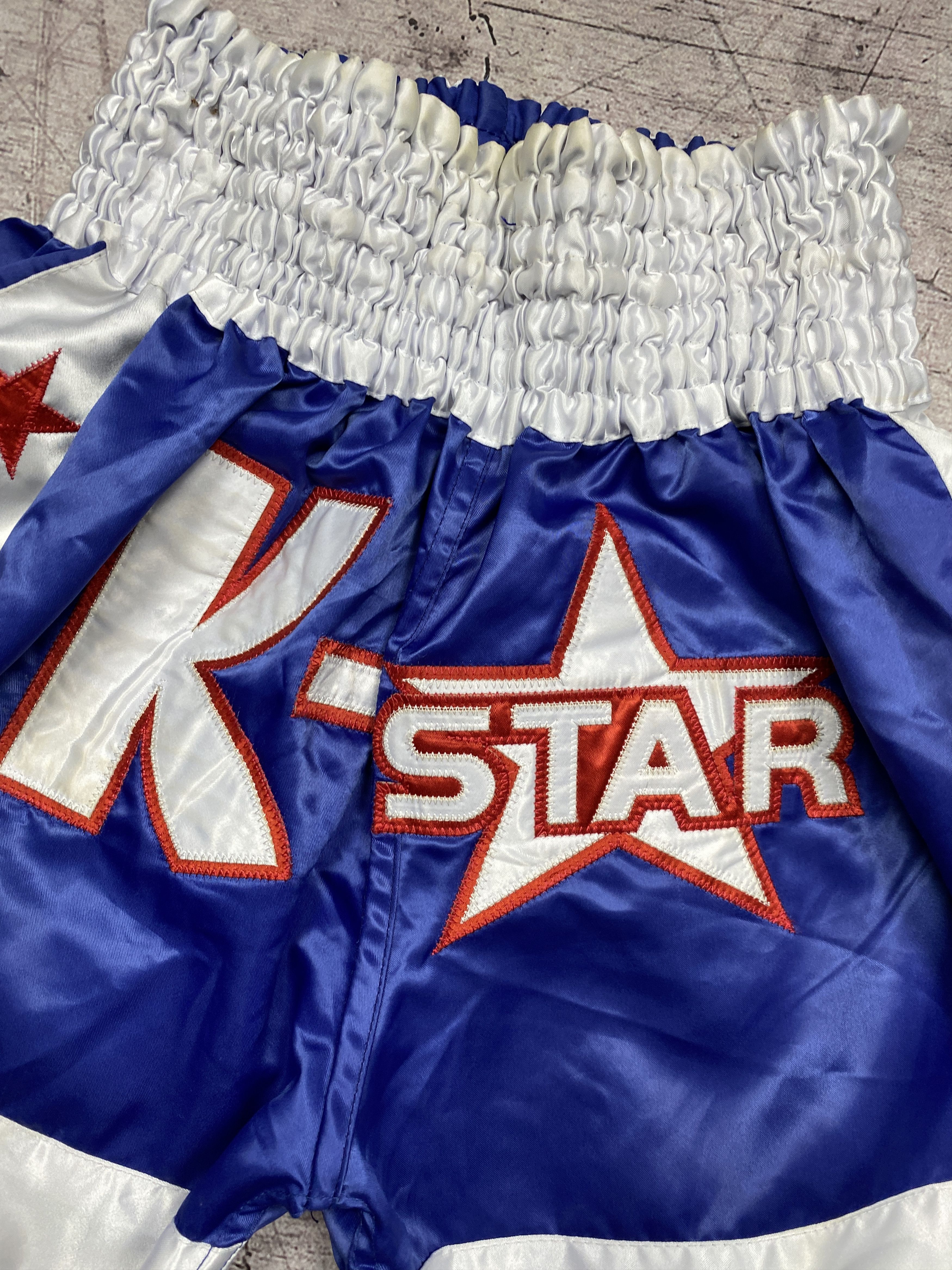 Japanese Brand × Vintage Vintage Muay Thai Mens Boxing Shorts K-Star Size US 32 / EU 48 - 3 Thumbnail