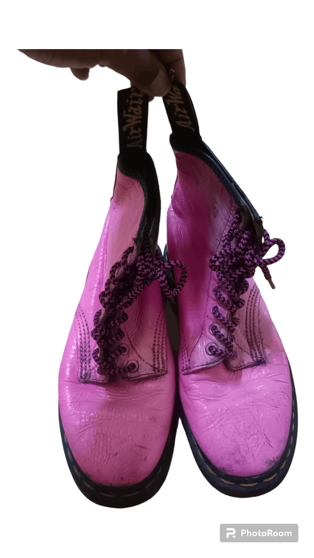 Dr. Martens × Vintage Very RARE Dr. Martens Hi-Cut Boot Original Made in England Size US 6 / EU 39 - 1 Thumbnail
