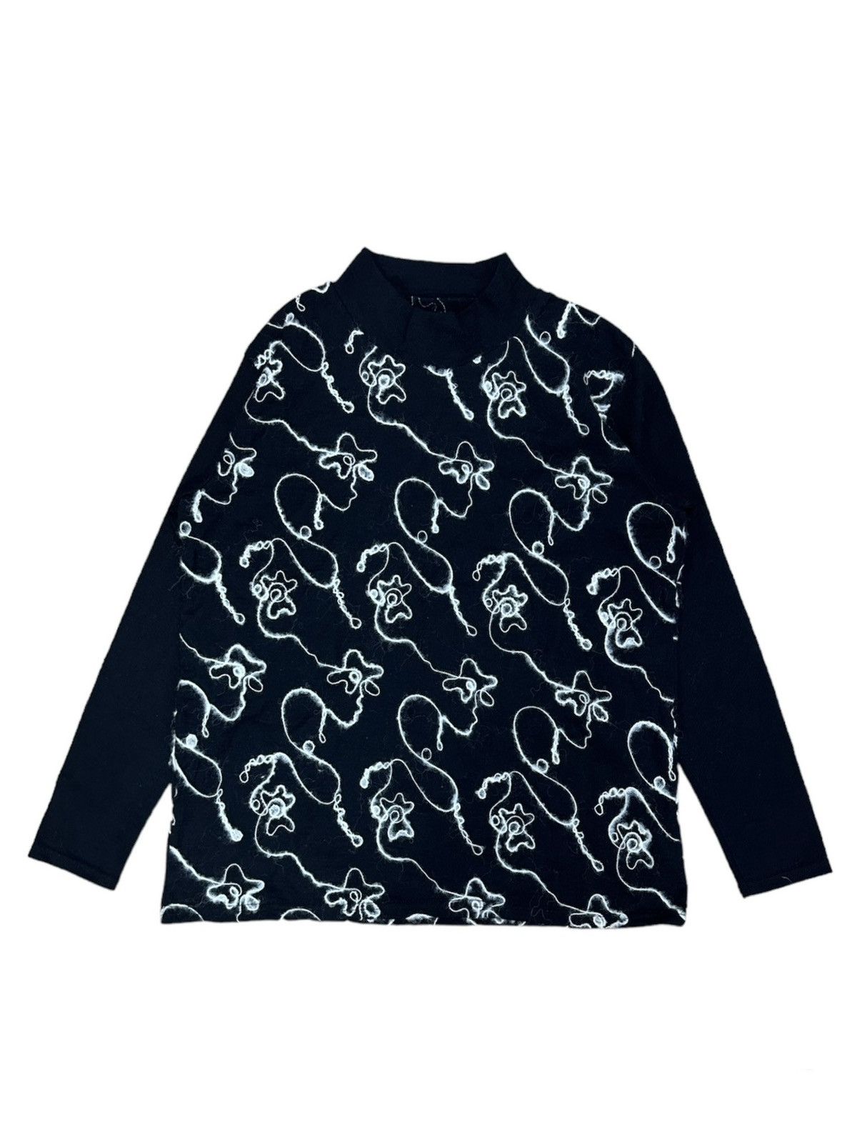image of Archival Clothing x Hai Sporting Gear Aw99 Hai Sporting Gear By Issey Miyake Wool Jumper (Size Medi