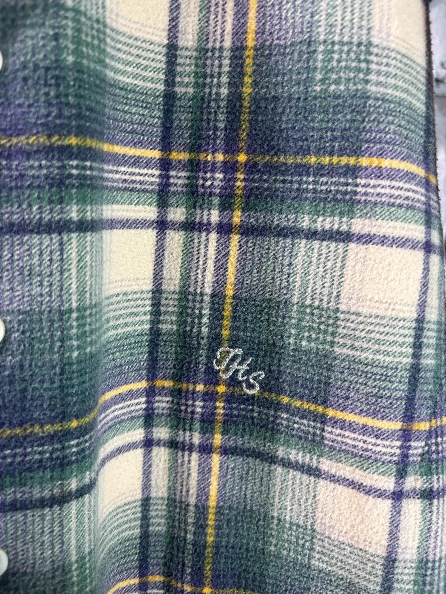 Number (N)ine Number (n)ine 05aw THS Check Men's Shirt Size US M / EU 48-50 / 2 - 4 Thumbnail