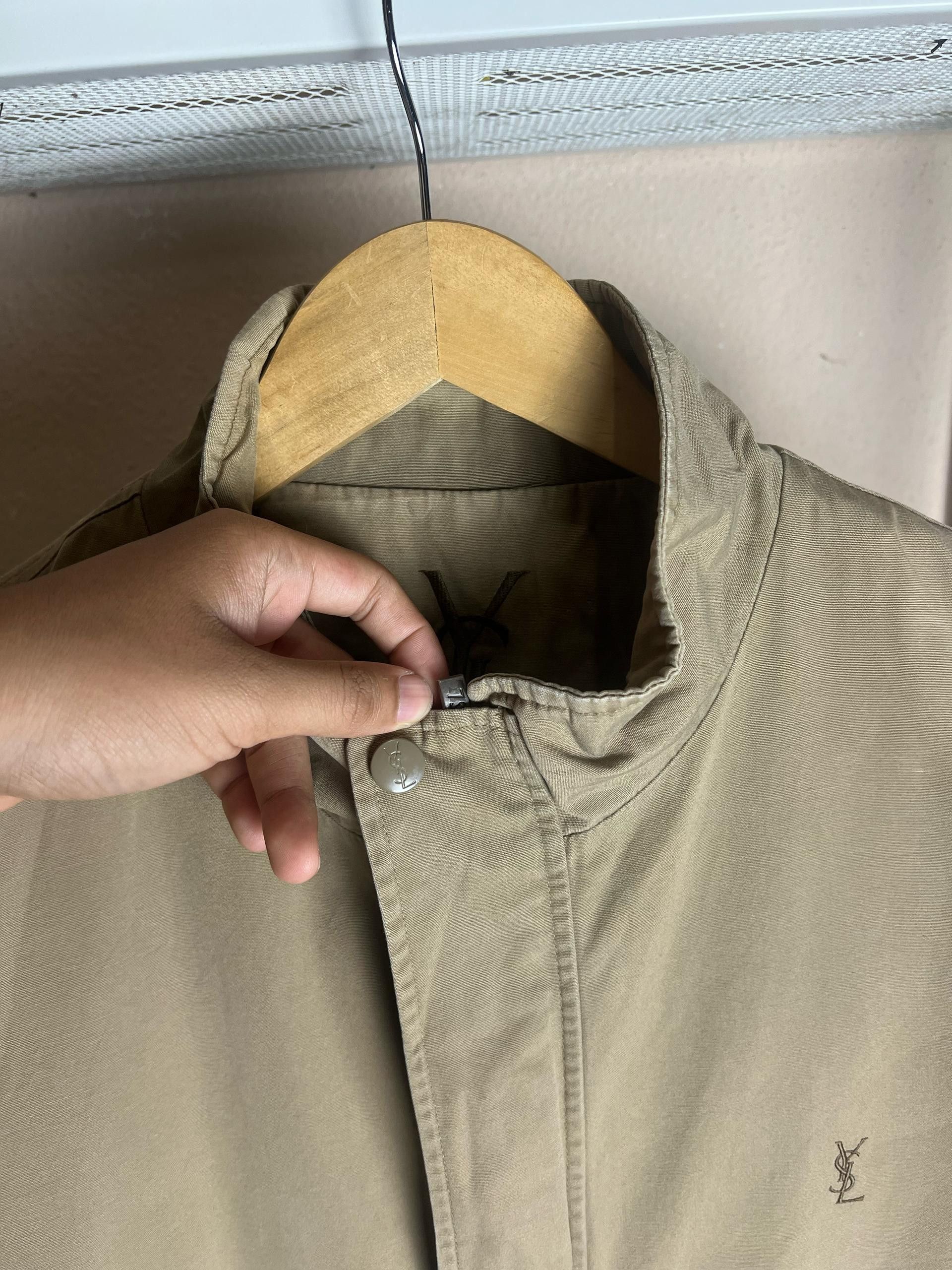 Vintage × Yves Saint Laurent Vintage Distressed Yves Saint Laurent Jacket Size US M / EU 48-50 / 2 - 3 Thumbnail
