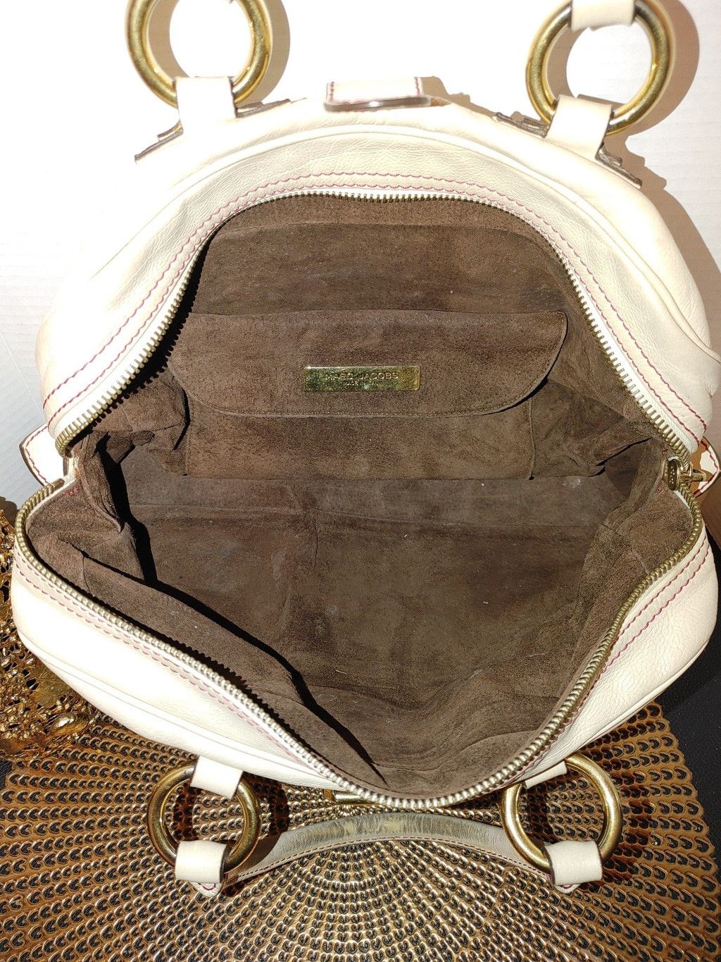Marc Jacobs Marc Jacobs Venetia Leather Satchel Size ONE SIZE - 7 Thumbnail
