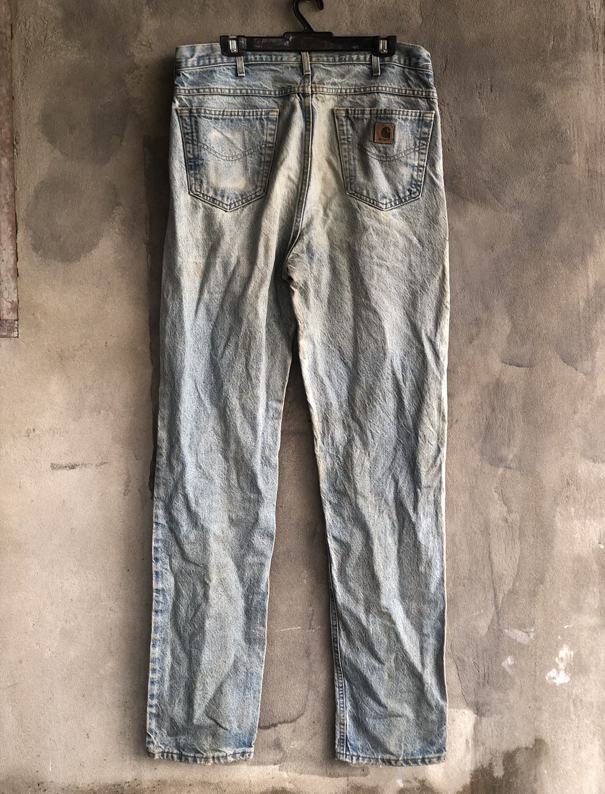 Carhartt × Jean × Vintage 🔥Vintage CARHARTT Jean Size US 35 - 1 Thumbnail