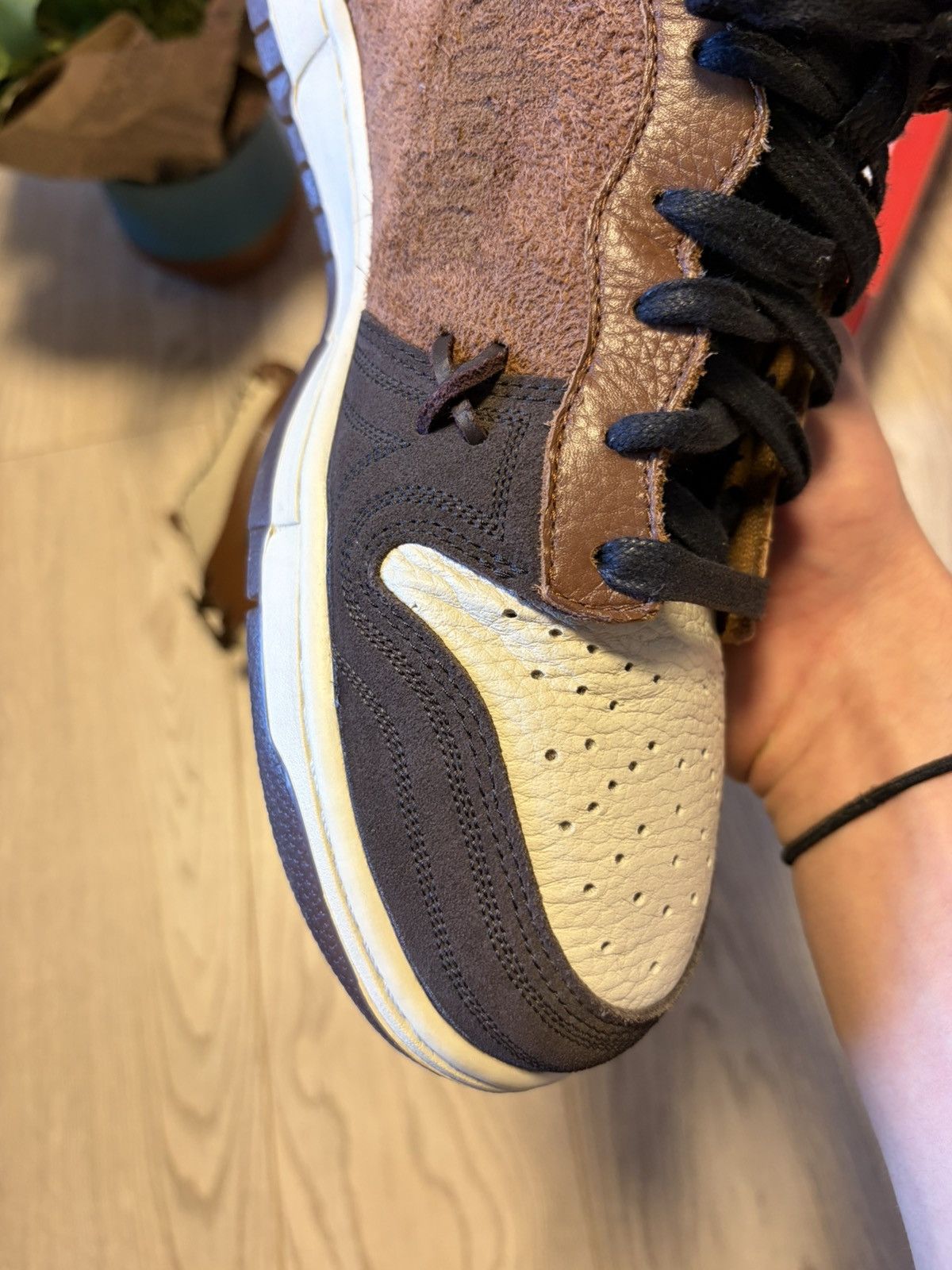 Bodega × Nike Nike Dunk High x Bodega Legend - Fauna Brown 11 / 45 Size US 11 / EU 44 - 5 Thumbnail