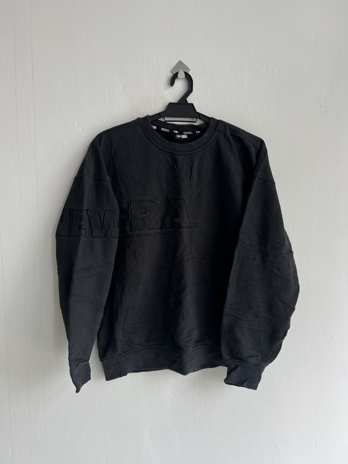 New Era New Era Embroidery Logo Solid Black Basic Essentials Sweater Size US M / EU 48-50 / 2 - 2 Thumbnail