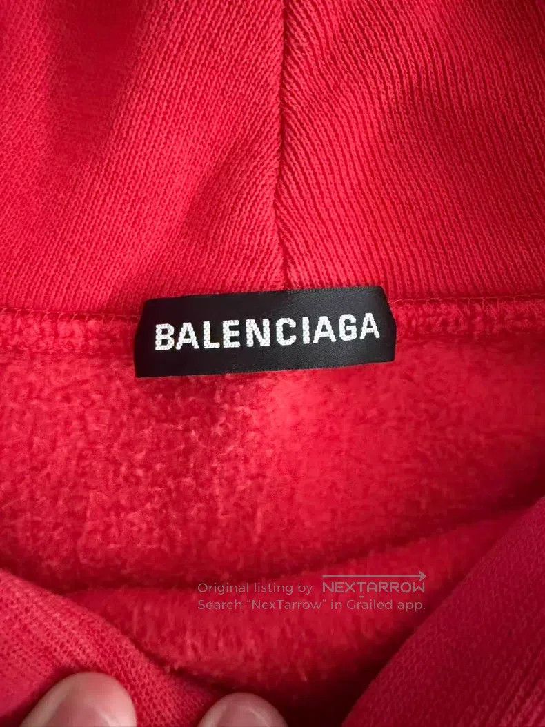 Balenciaga Balenciaga Wheat ear logo printed hoodie Size US M / EU 48-50 / 2 - 4 Thumbnail