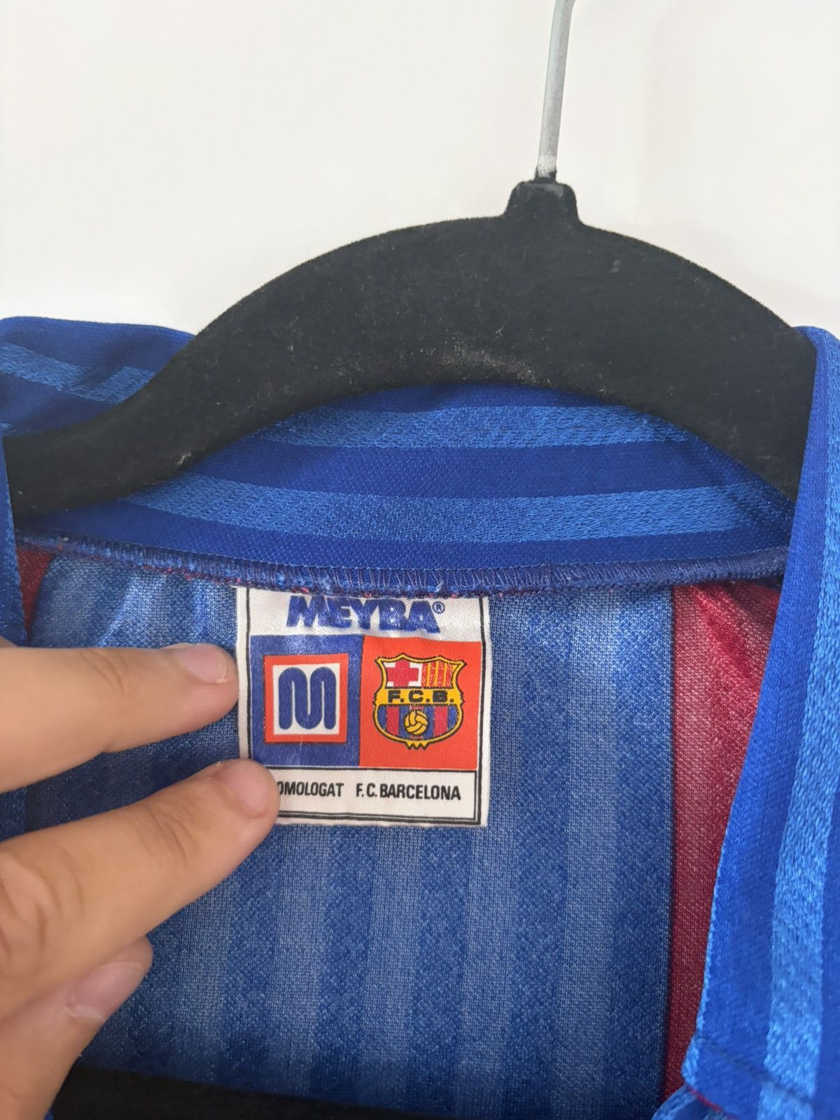 Barcelona meyba 1989-1991 domowa vintage — zdjęcie 4