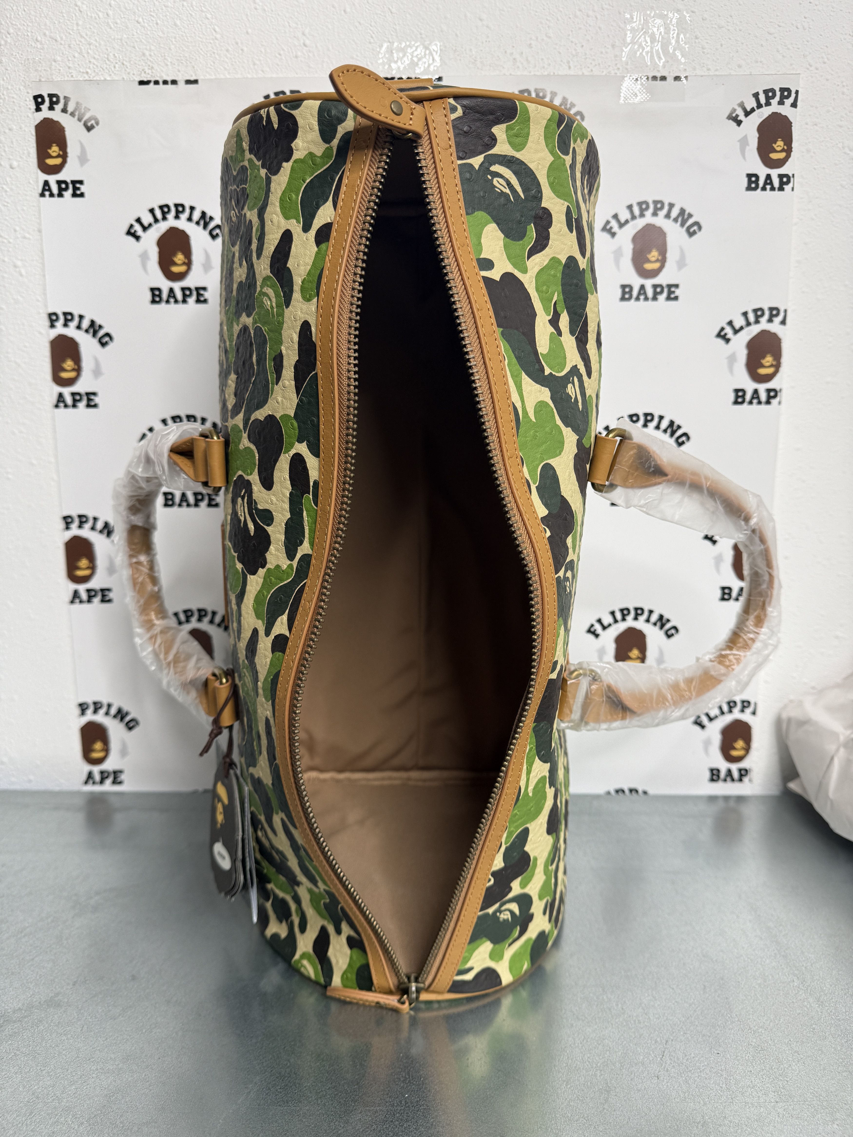 Bape BAPE ABC CAMO PU BOSTON BAG Size ONE SIZE - 15 Thumbnail