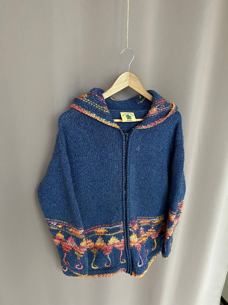 Other Pachamama Wool Handknit Cardigan Sweater Womens Size XL Size XL / US 12-14 / IT 48-50 - 5 Thumbnail