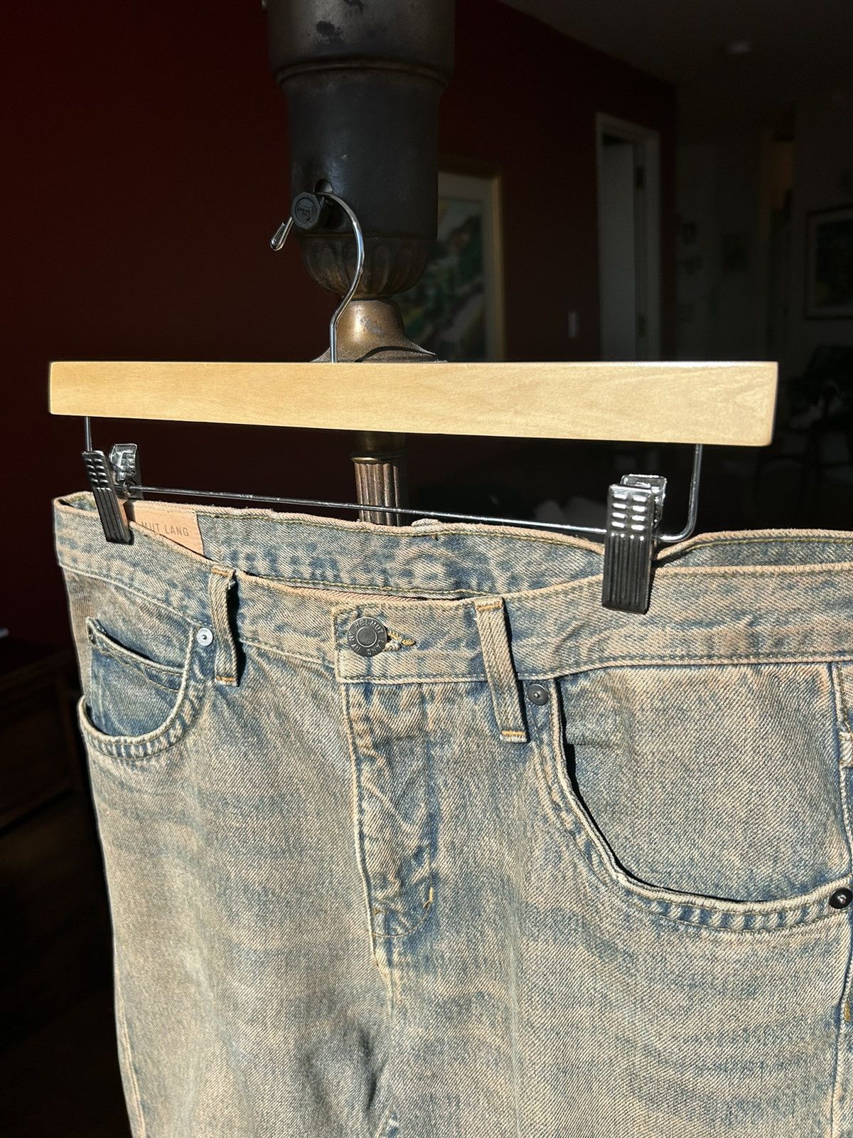 Helmut Lang Helmut Lang Brick Washed Denim- Made in USA Size US 32 / EU 48 - 3 Thumbnail