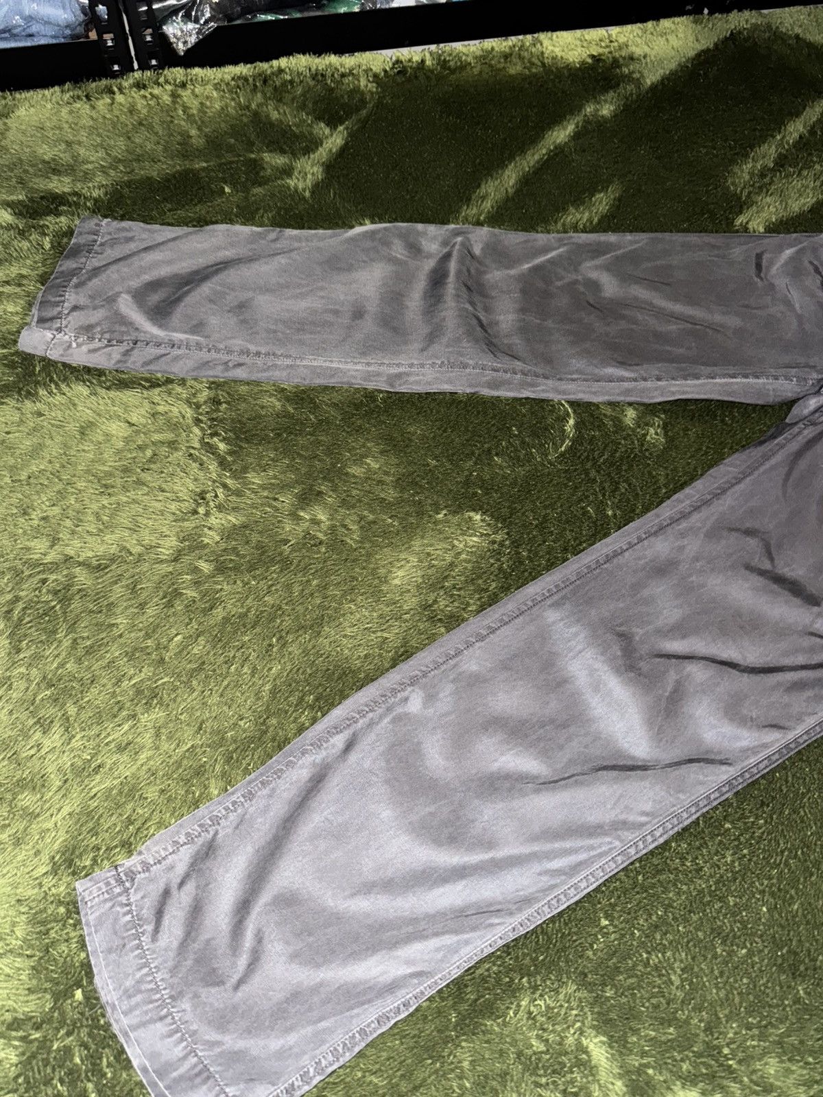 Beams Japan [46] BEAMS Light Button Fly Cupro relaxed fit Pants Gray Size US 32 / EU 48 - 7 Thumbnail