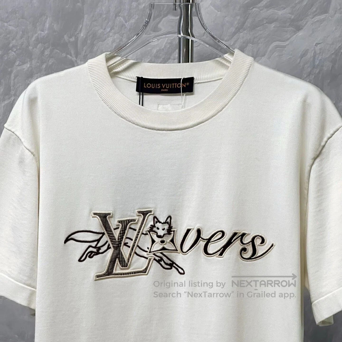 Louis Vuitton louis vuitton fox embroidered short sleeve shirt. Size US M / EU 48-50 / 2 - 2 Thumbnail