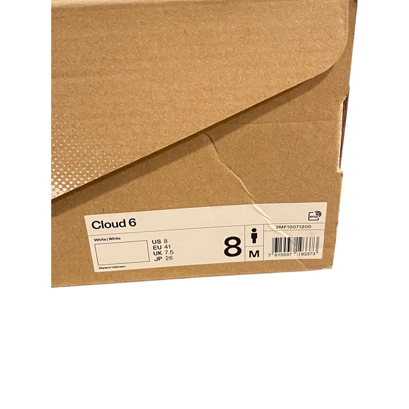 On On Cloud 6 Men’s Sneakers in White Size 8 NIB Small Discolor Size US 8 / EU 41 - 10 Thumbnail