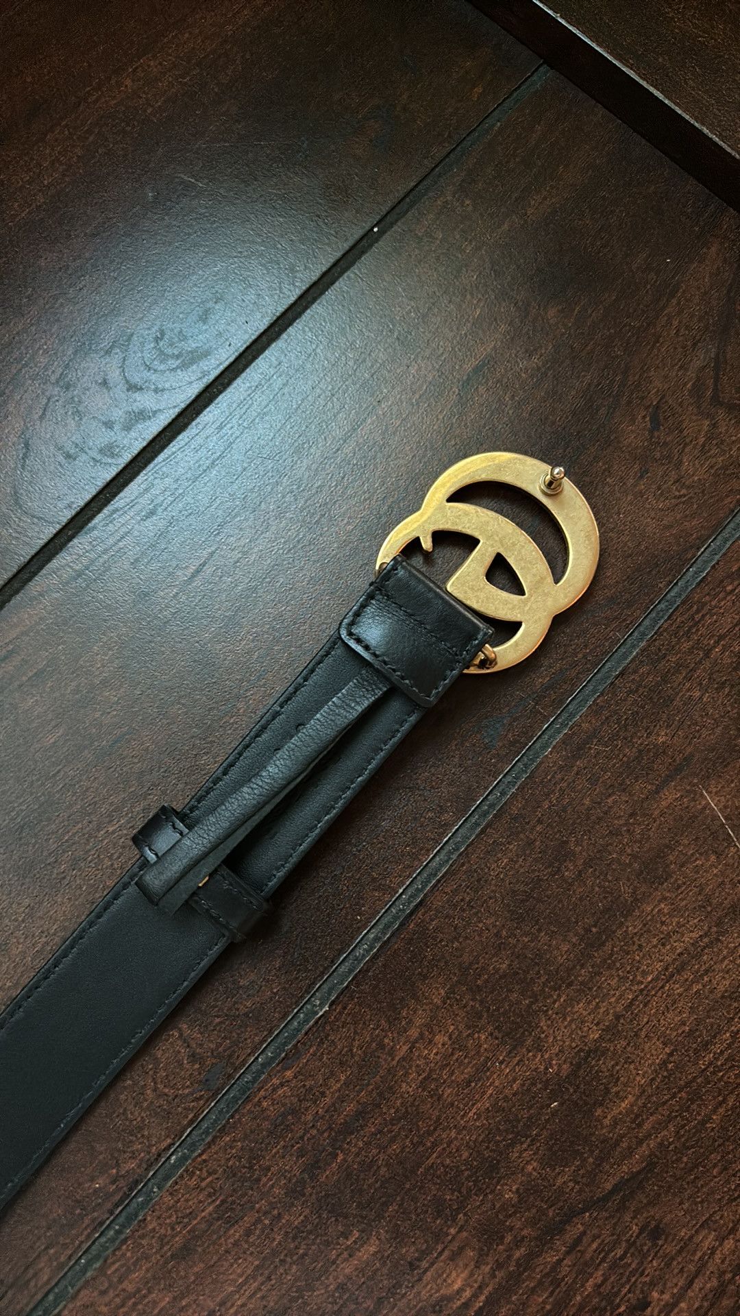 Gucci GG marmont belt with gold hardware size 75 Size ONE SIZE - 7 Thumbnail