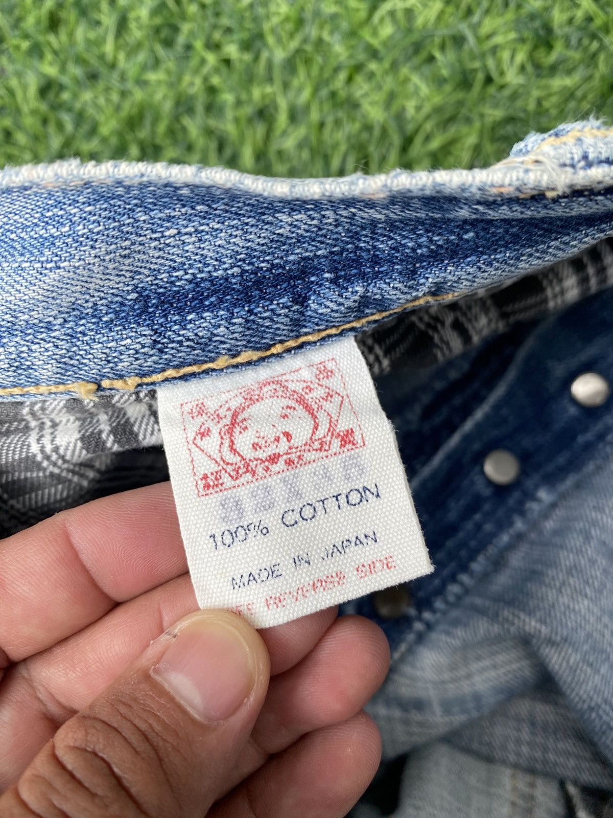 Evisu W31x34 Evisu redline new evisu genes made in JAPAN Size US 31 - 9 Thumbnail