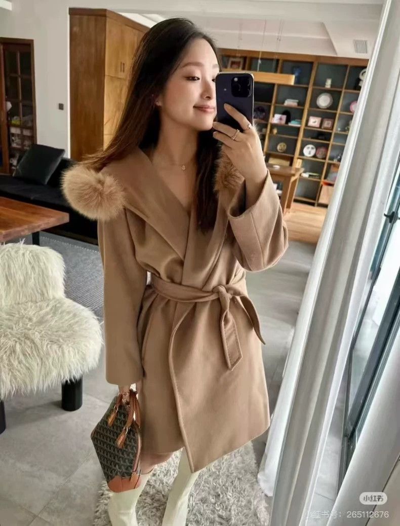 Max Mara Max Mara Full wool fox collar Size M / US 6-8 / IT 42-44 - 6 Thumbnail