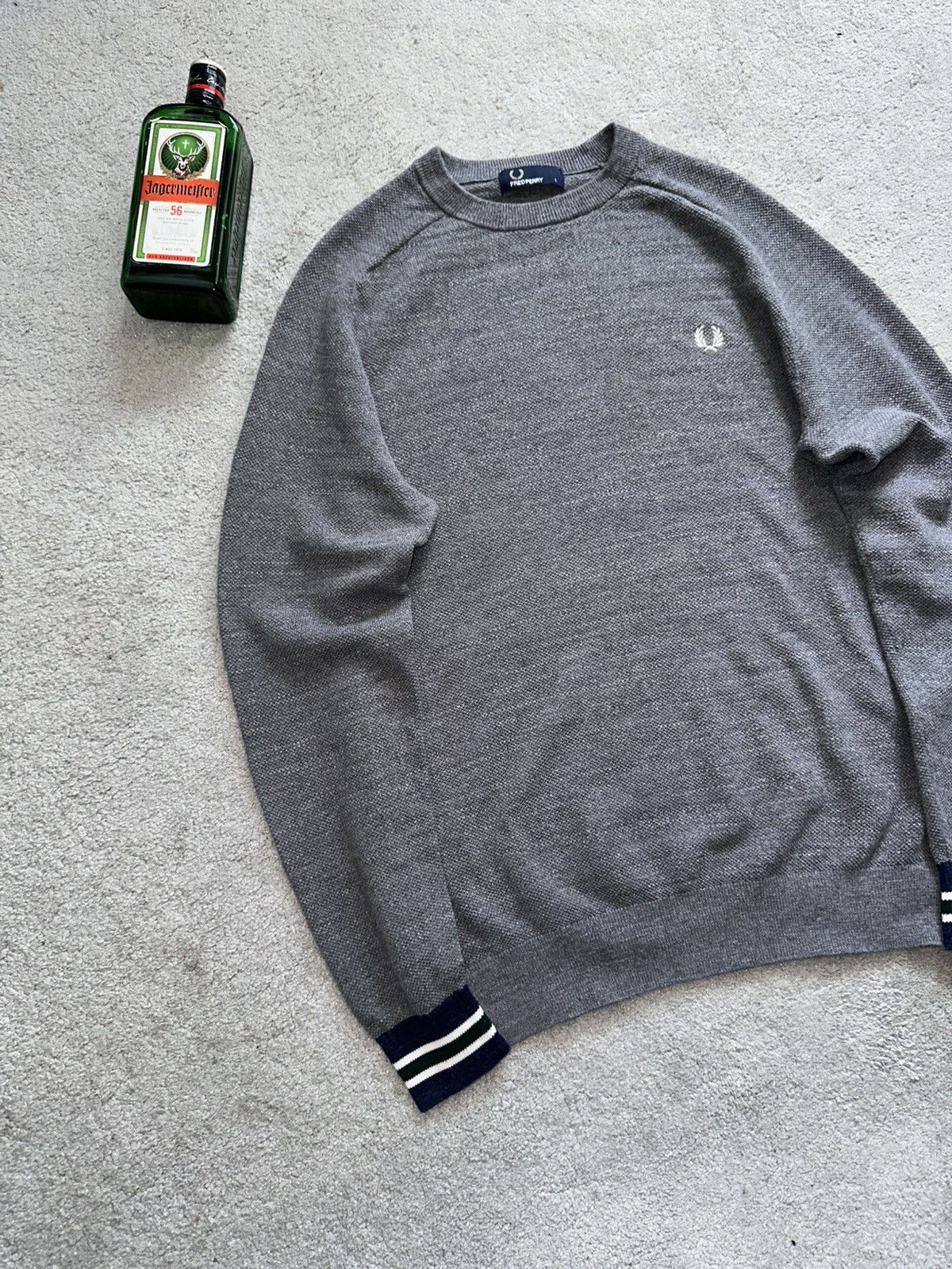 Fred Perry Fred Perry Sweater Cotton Old Money Size US L / EU 52-54 / 3 - 3 Thumbnail
