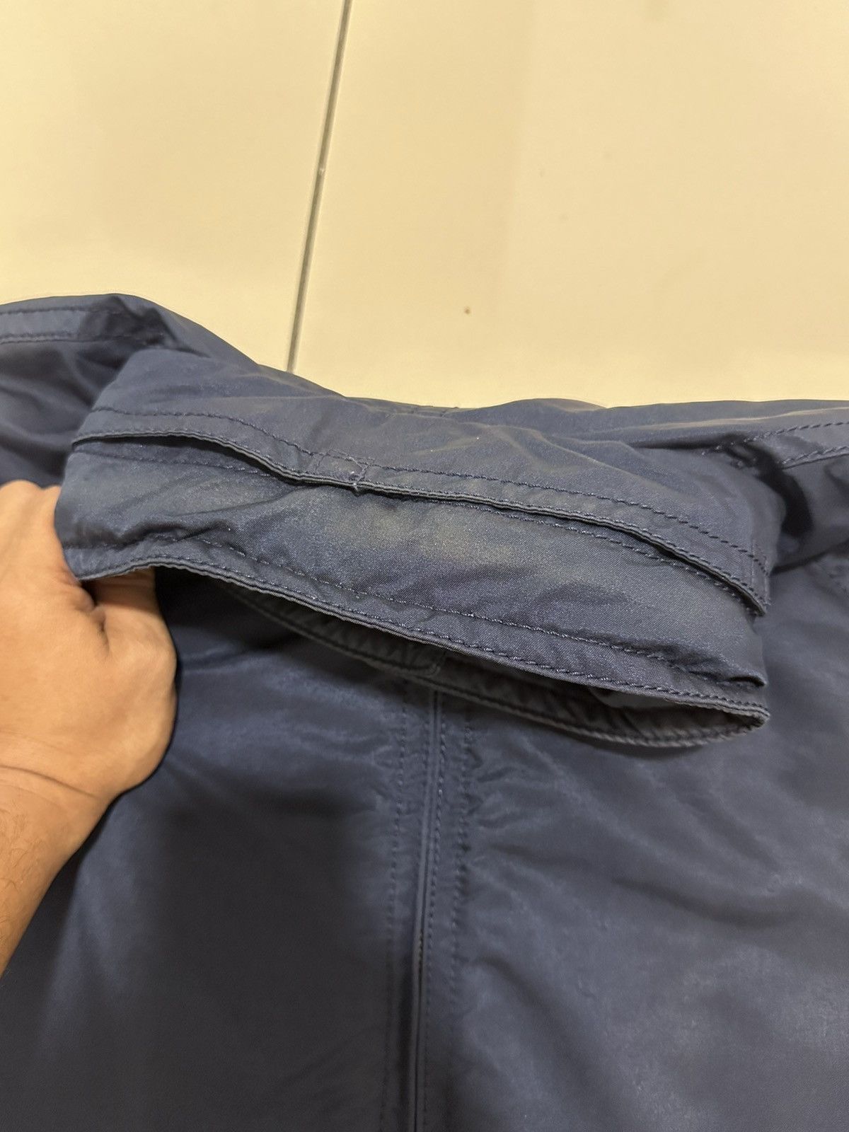 Giorgio Armani Vintage 80’s Armani Jeans Padded Jacket Oversized Blue Power Size US M / EU 48-50 / 2 - 9 Thumbnail