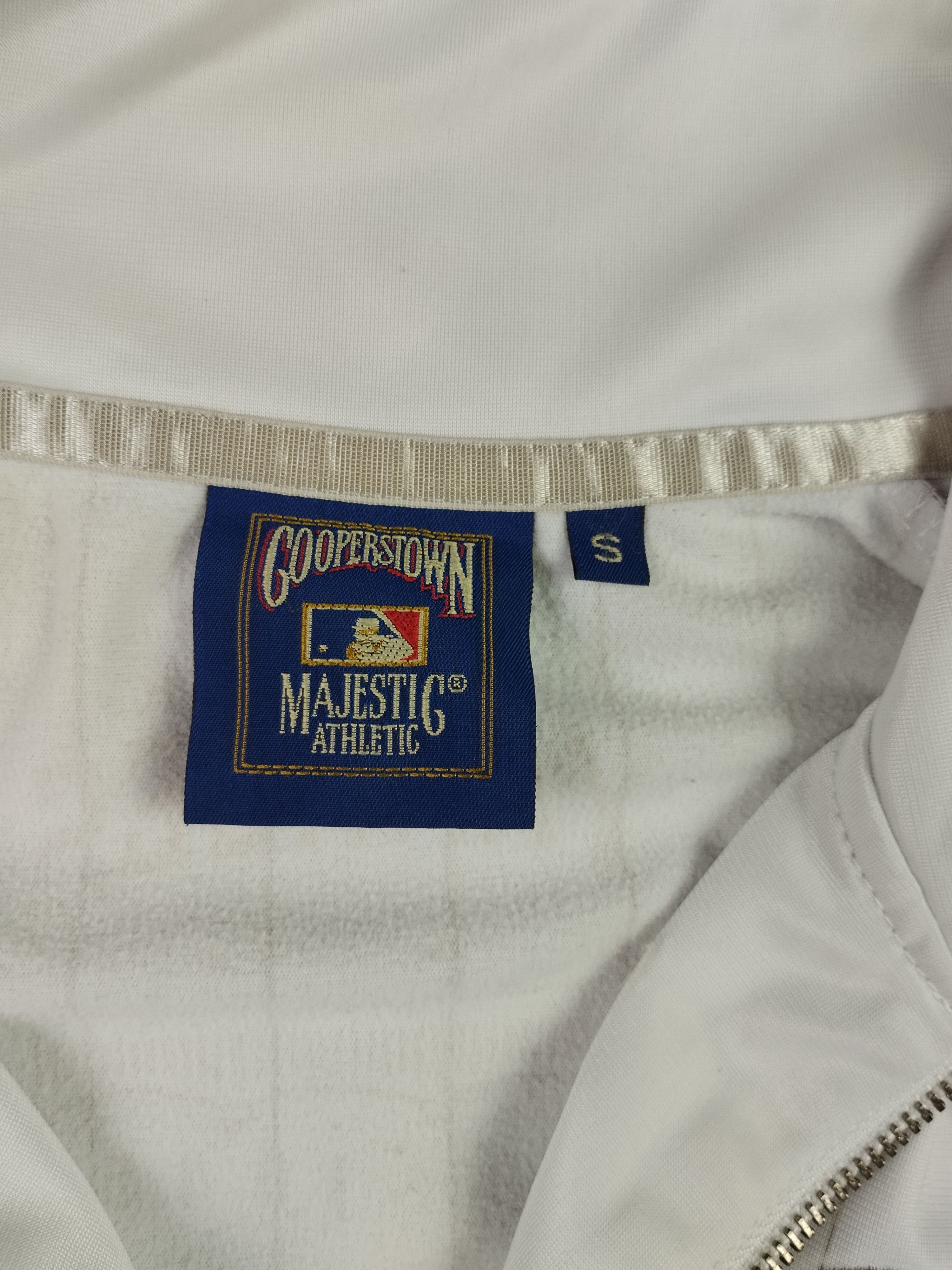 New York Yankees Vintage NY Yankees Majestic Olympic White Zip Up Jacket Size US S / EU 44-46 / 1 - 4 Thumbnail