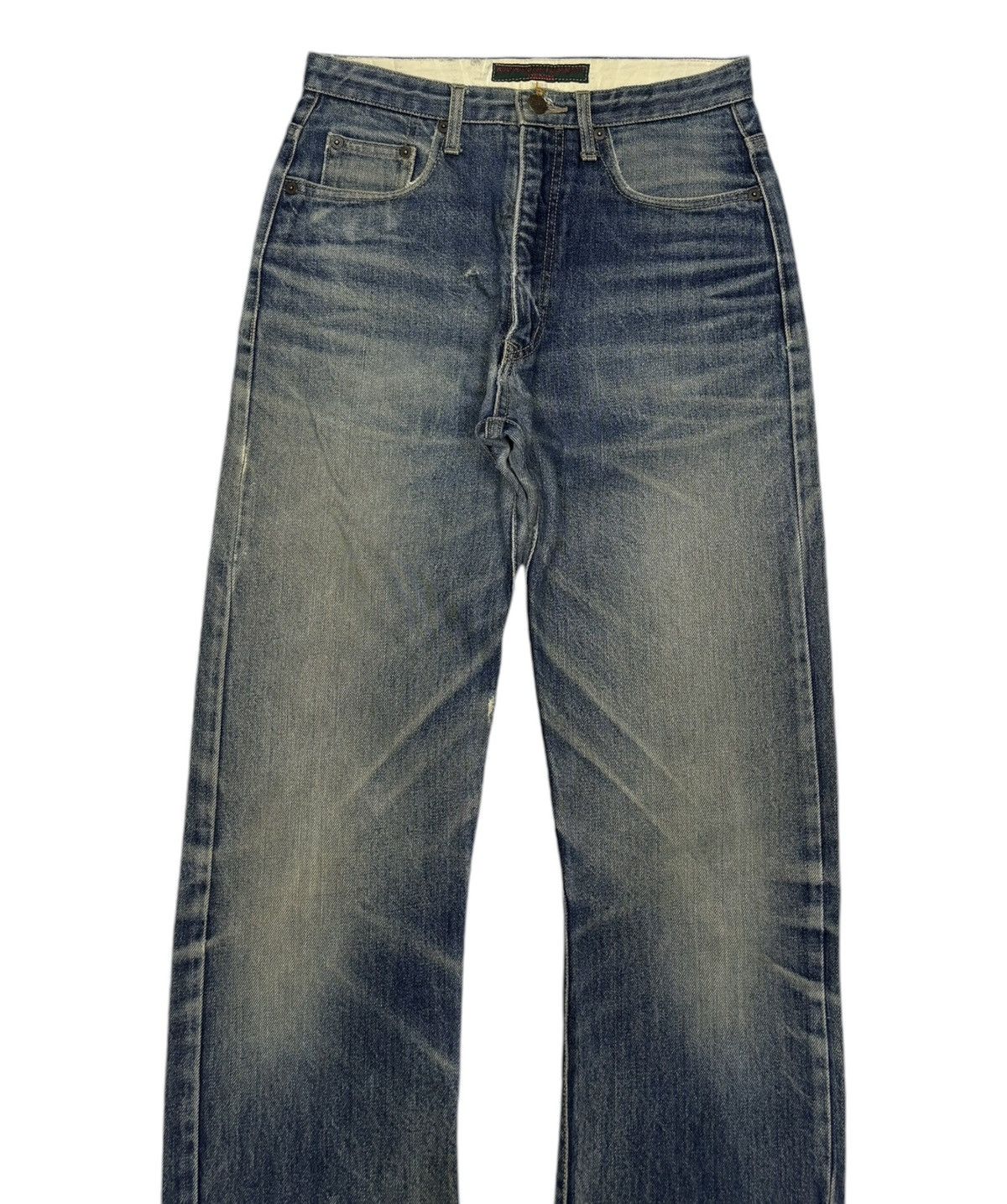 If Six Was Nine 🔥KATHARINE HAMNETT DENIM WHISKER DENIM JEANS Size US 28 / EU 44 - 5 Thumbnail