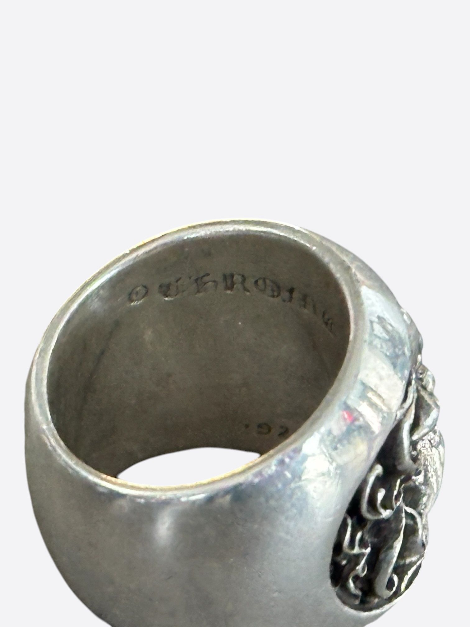 Chrome Hearts Chrome Hearts Silver Oval Star Ring Size ONE SIZE - 4 Thumbnail
