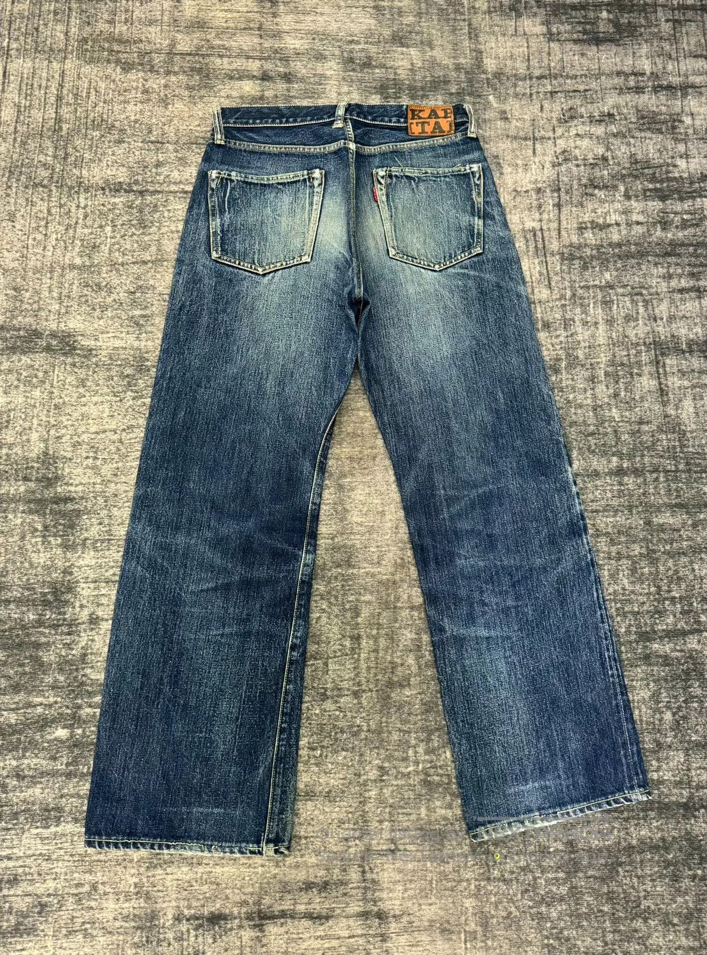 Kapital Vintage KAPITAL Washed Blue Jeans. Size US 32 / EU 48 - 6 Thumbnail