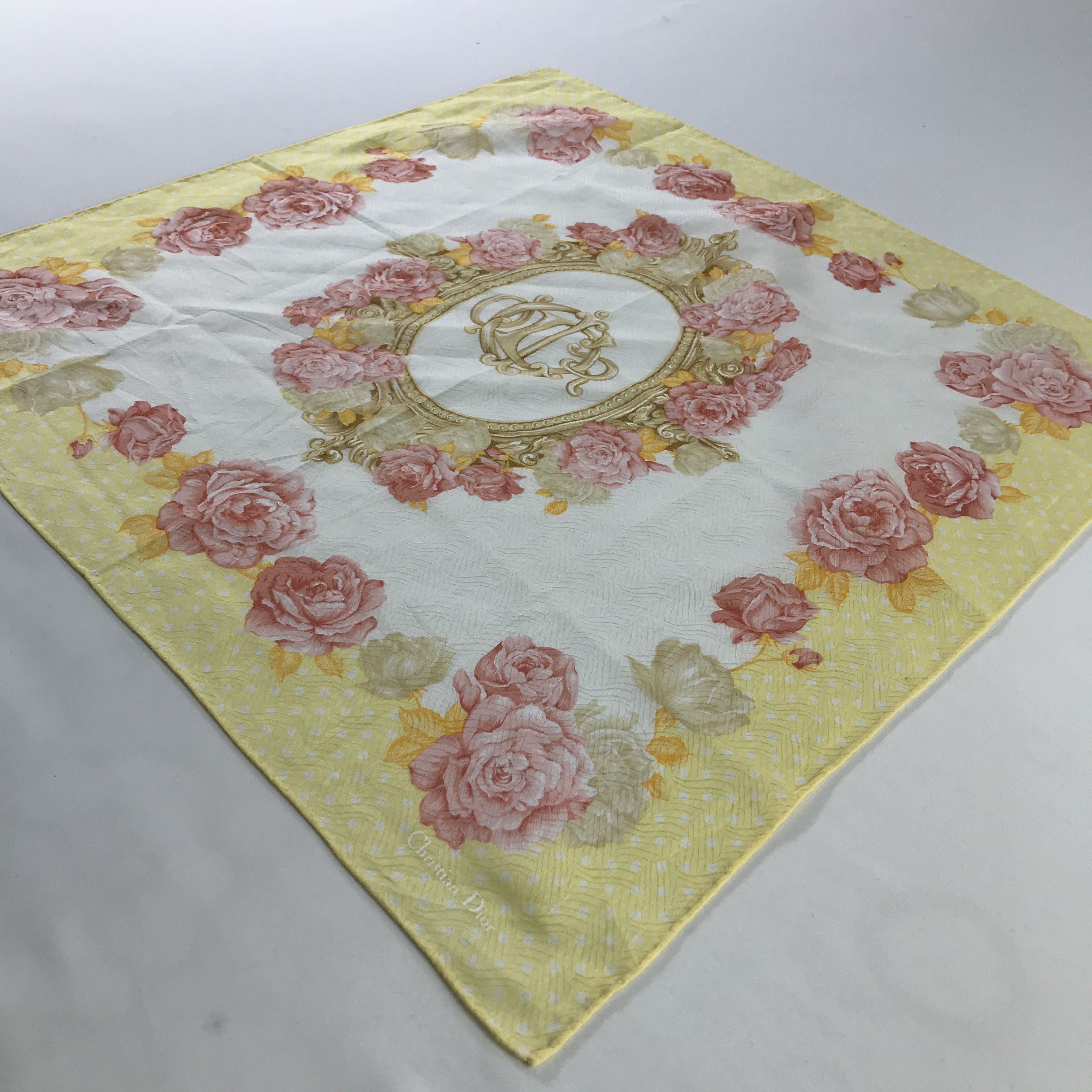 Christian Dior Monsieur × Vintage Christian Dior Bandana / Handkerchief / Neckerchief - S473 Size ONE SIZE - 2 Thumbnail