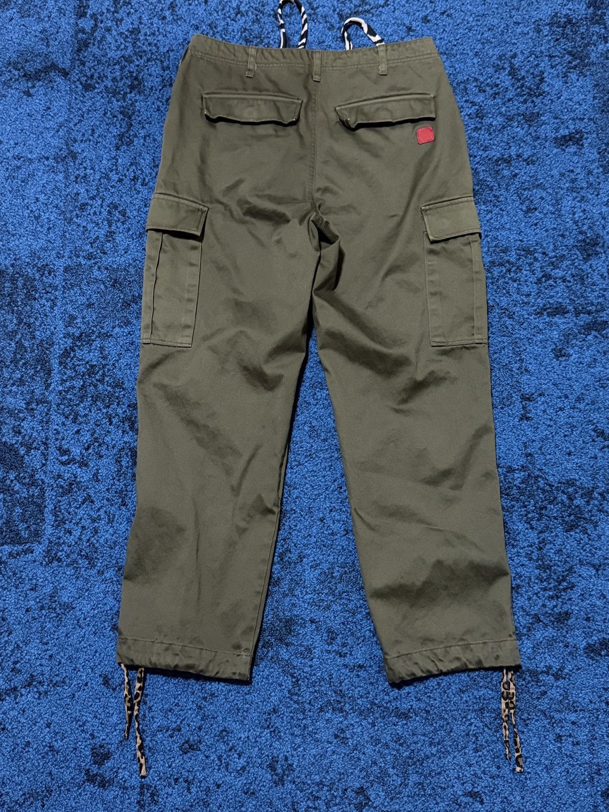 CLOT Olive Clot Cargo pants Size US 31 - 7 Thumbnail