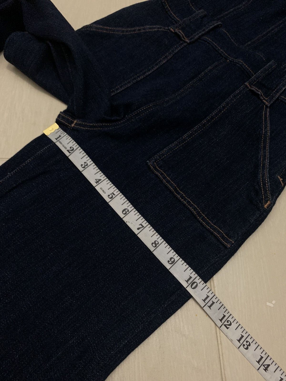 7 For All Mankind 7 FOR ALL MANKIND Denim Jumpsuit Size 26" / US 2 / IT 38 - 18 Thumbnail