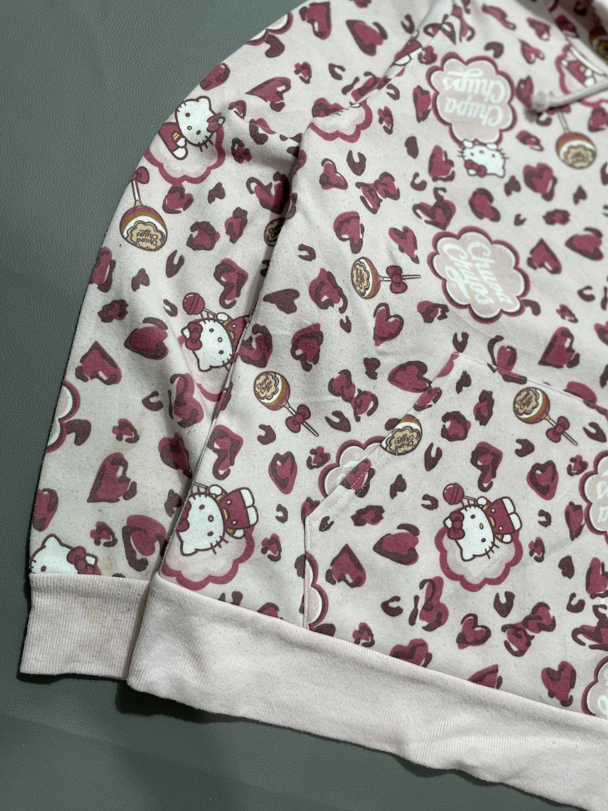 Hysteric Glamour Chupa Chups Hello kitty Hoodie full Printed hysteric style Size L / US 10 / IT 46 - 2 Thumbnail