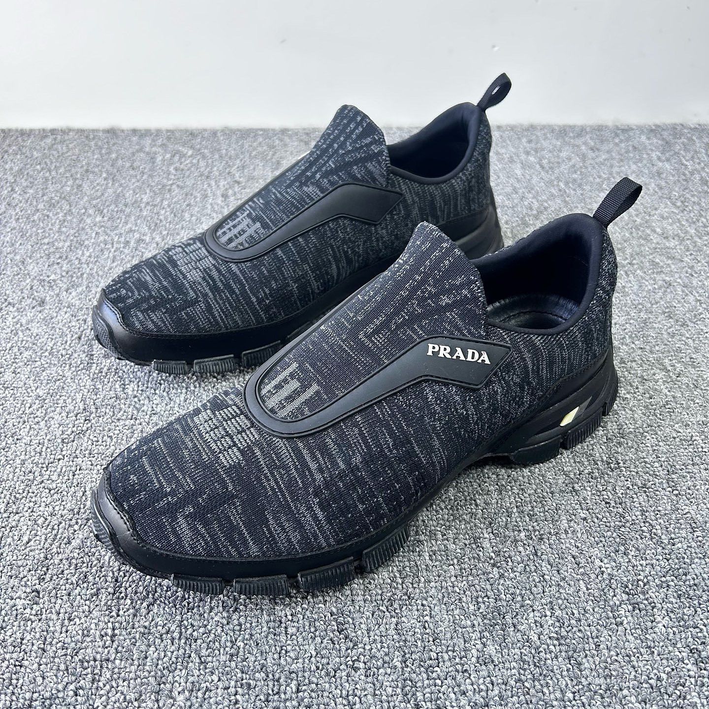 Prada Prada Logo Slip-On Sneakers US 7 Size US 7 / EU 40 - 1 Thumbnail