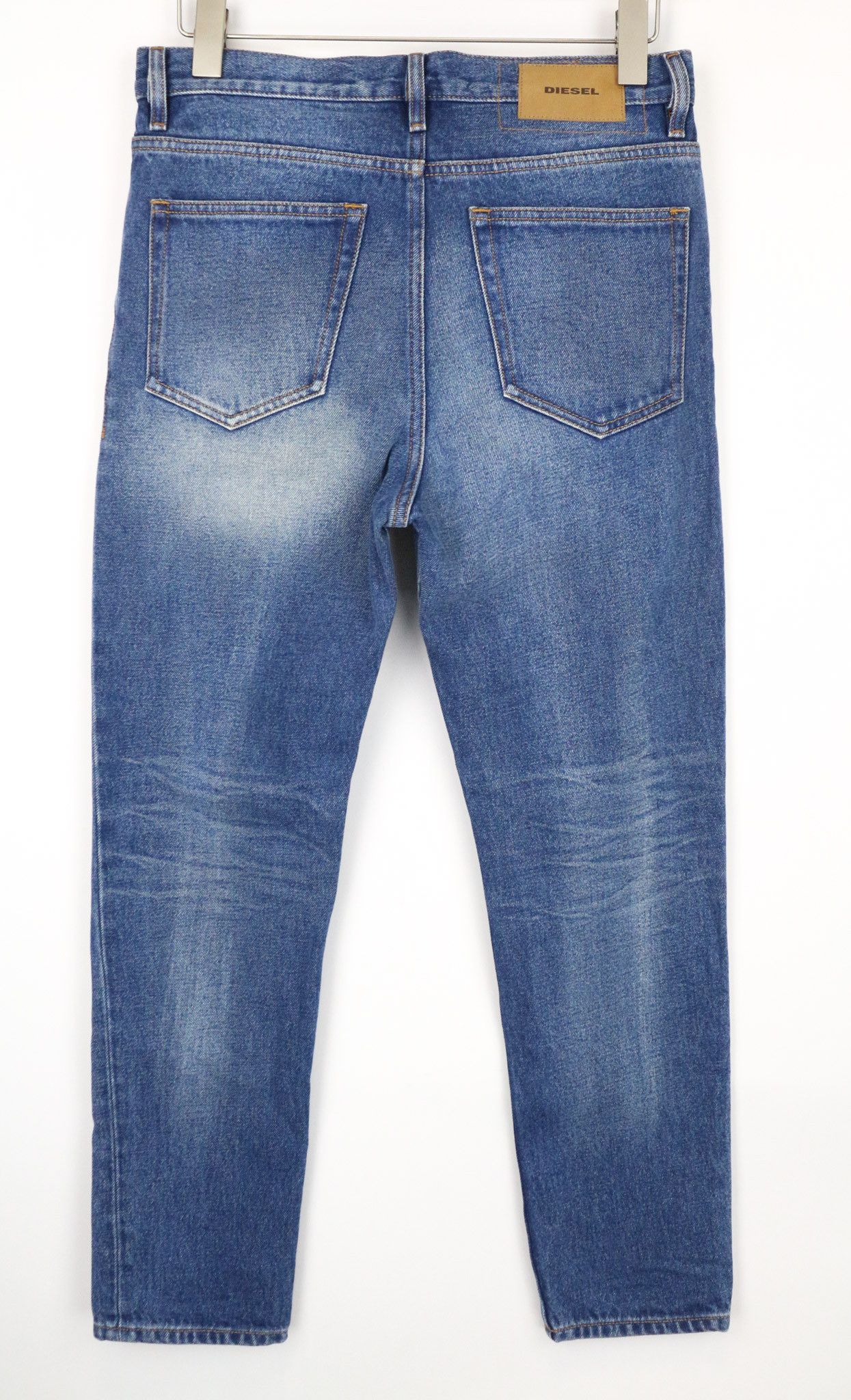 Diesel D-AYGLE 0076Y W29/L32 Blue Buttoned Jeans 74668 Size US 29 - 2 Thumbnail
