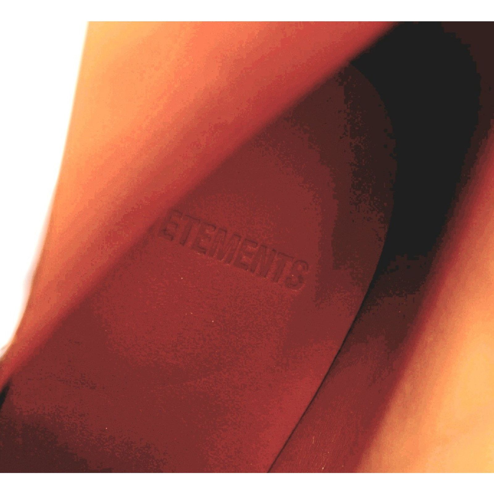 Vetememes $1434 VETEMENTS Boomerang High Heel Leather Ankle US8 U38 Size US 8 / IT 38 - 7 Thumbnail
