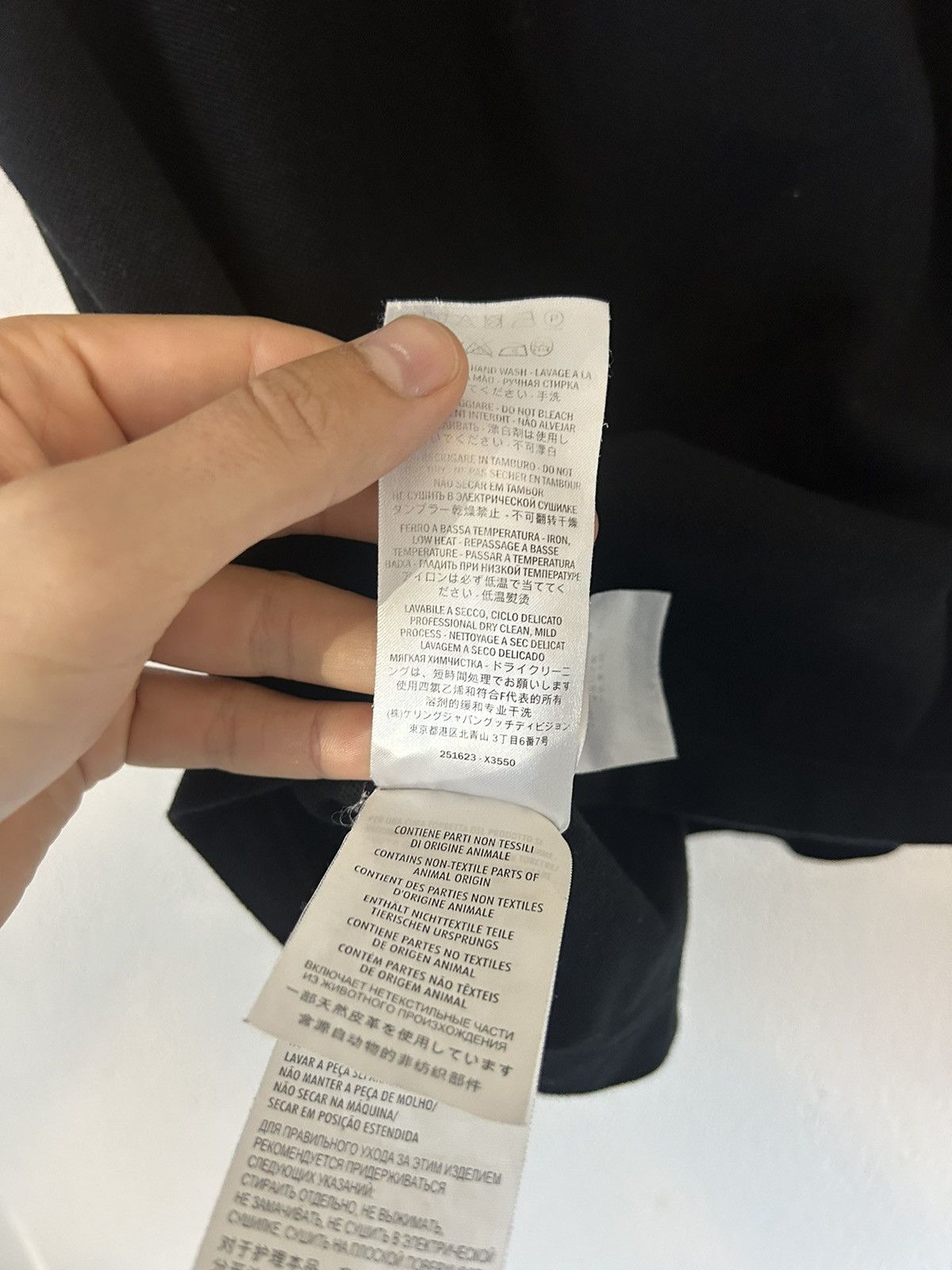 Gucci Black GG Embroidered Logo Pique Polo Size US XL / EU 56 / 4 - 8 Thumbnail