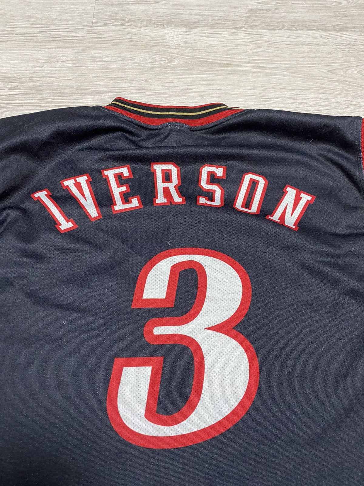 Champion Vintage Sixers NBA Jersey #3 IVERSON Champion jersey size L Size US L / EU 52-54 / 3 - 3 Thumbnail
