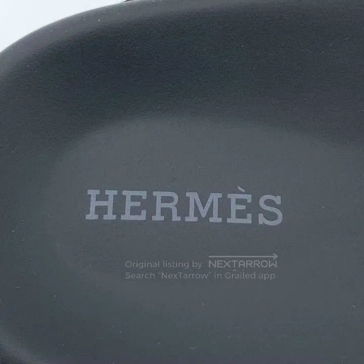 Hermes Hermes Size 43 Infra Black Casual Flat Slides. Size US 10 / EU 43 - 7 Thumbnail