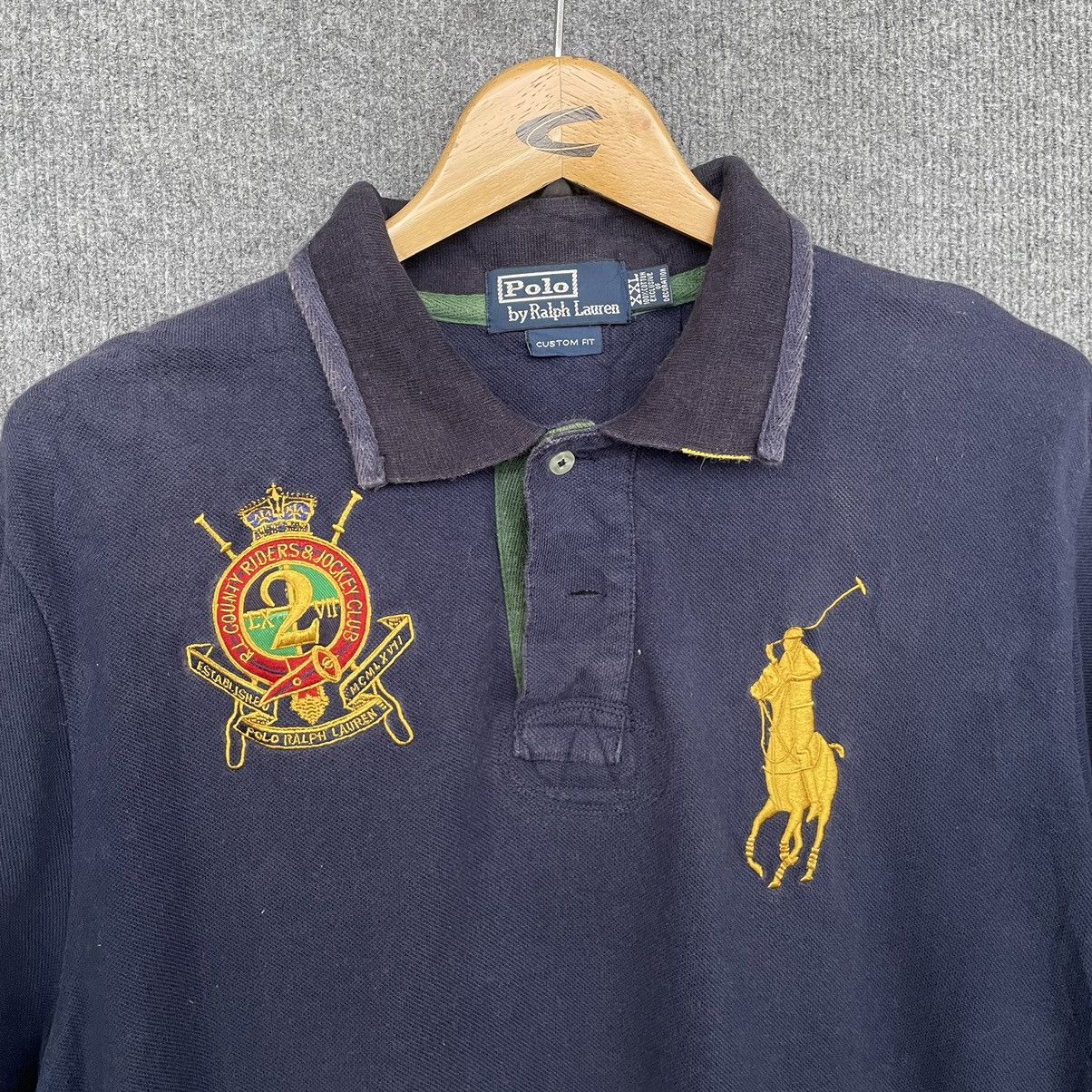 Polo Ralph Lauren × Rugby Ralph Lauren × Vintage Vintage Polo Ralph Lauren Rugby Polo T Shirt Size US L / EU 52-54 / 3 - 2 Thumbnail