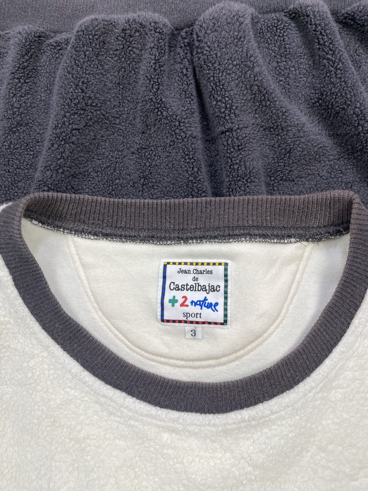 Jean Charles De Castelbajac Jean Charles De Castelbajac x +2 Nature Fleece Sweatshirt Size US M / EU 48-50 / 2 - 16 Thumbnail